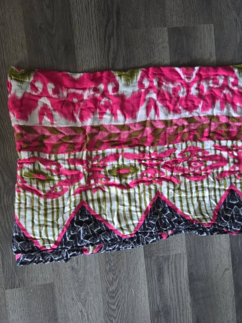 Beautiful scarf - multi patterned and multi colored